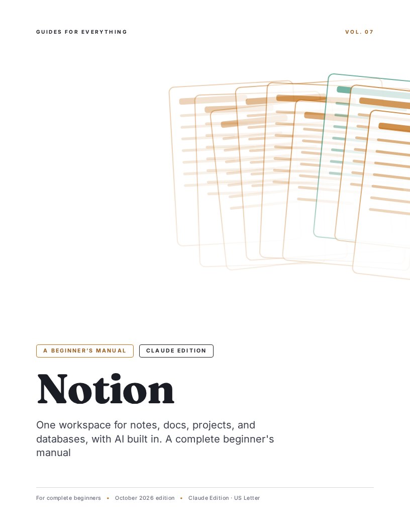 Cover of Notion (Claude Edition)